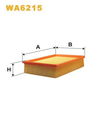 WIX FILTERS wa6215 -  Воздушный фильтр